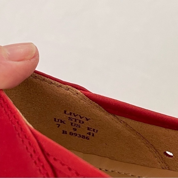 Hotter Comfort Concepts Livvy Red Leather Walking Shoe - Picture 10 of 13